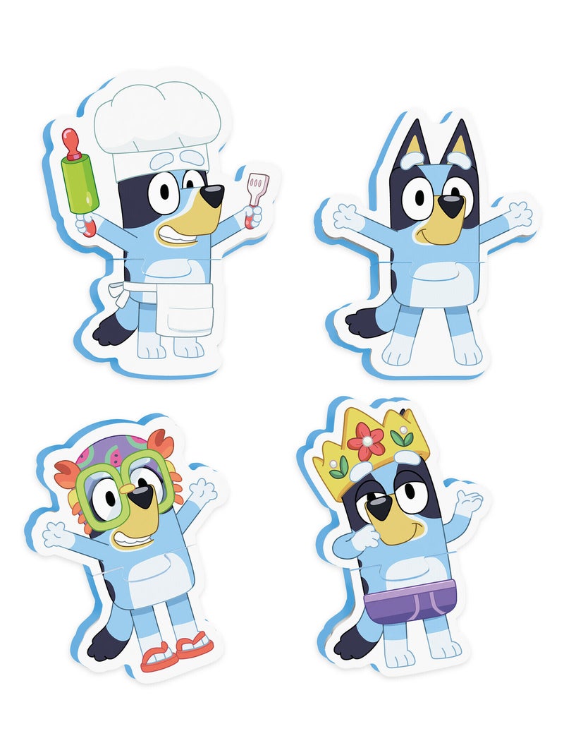 Puzzle de bain Bluey - dès 18 mois Multicolore - Kiabi