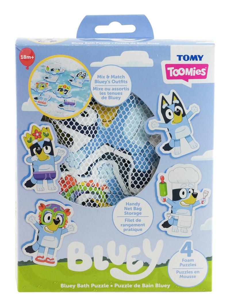 Puzzle de bain Bluey - dès 18 mois Multicolore - Kiabi