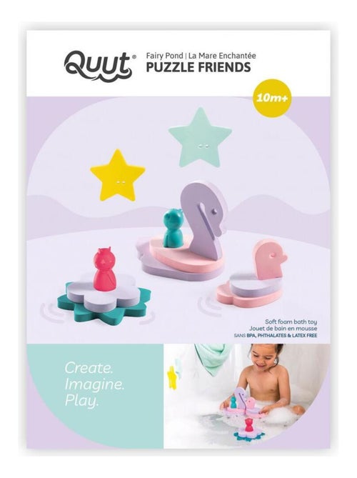 Puzzle de bain en mousse friends La mare enchantée (12 blocs) - Kiabi