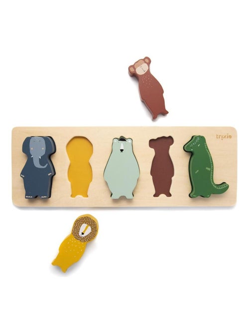 Puzzle de formes en contreplaqué FSC® - Kiabi