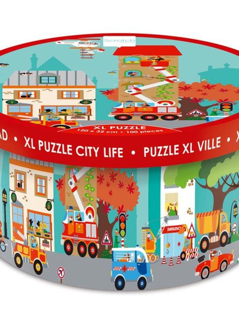 Puzzle de sol XL Ville N/A - Kiabi