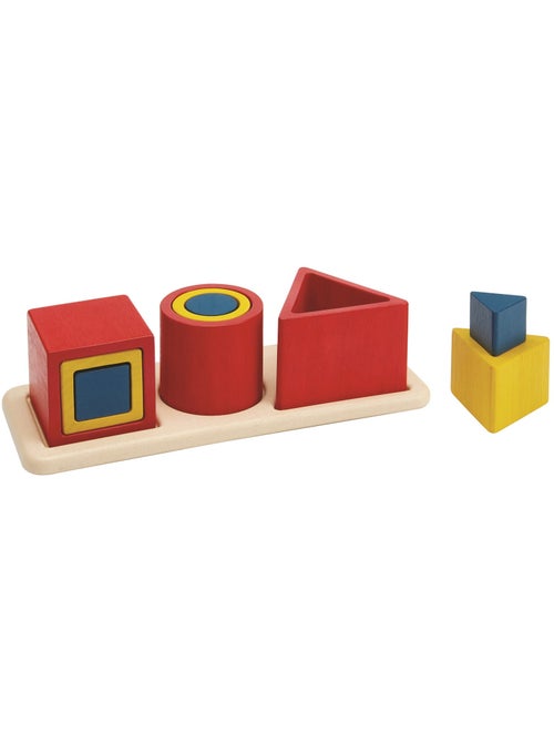 Puzzle d'encastrement 3 formes - Kiabi