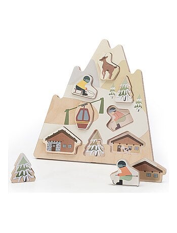 Puzzle d'encastrement Les Dolomites