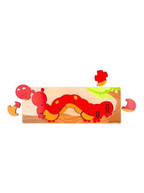 Puzzle des chiffres Chenille - Kiabi