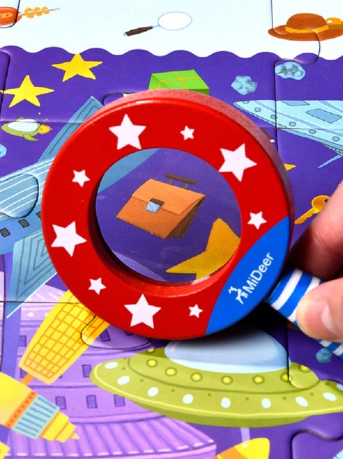 Puzzle détective Espace - Kiabi
