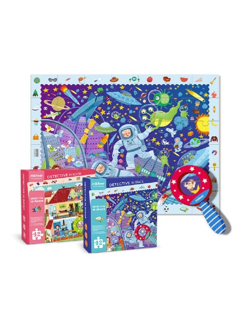 Puzzle détective Espace - Kiabi