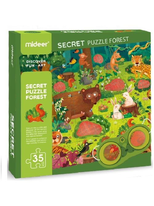 Puzzle détective Forêt - Kiabi