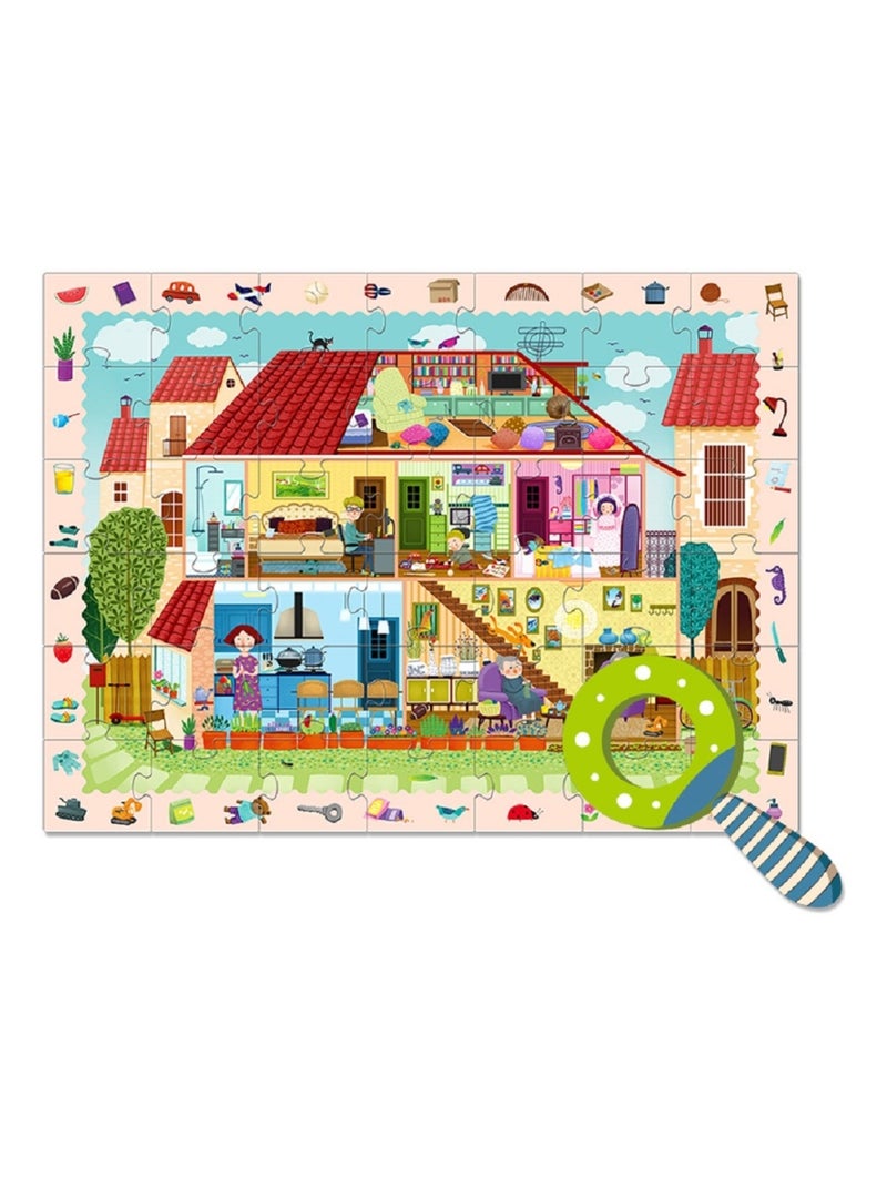 Puzzle détective Maison N/A - Kiabi