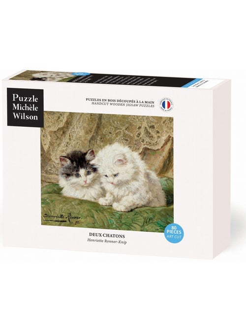 Puzzle Deux chatons de Ronner-Knip - Kiabi