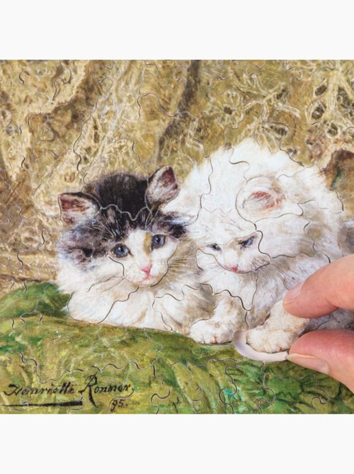 Puzzle Deux chatons de Ronner-Knip - Kiabi