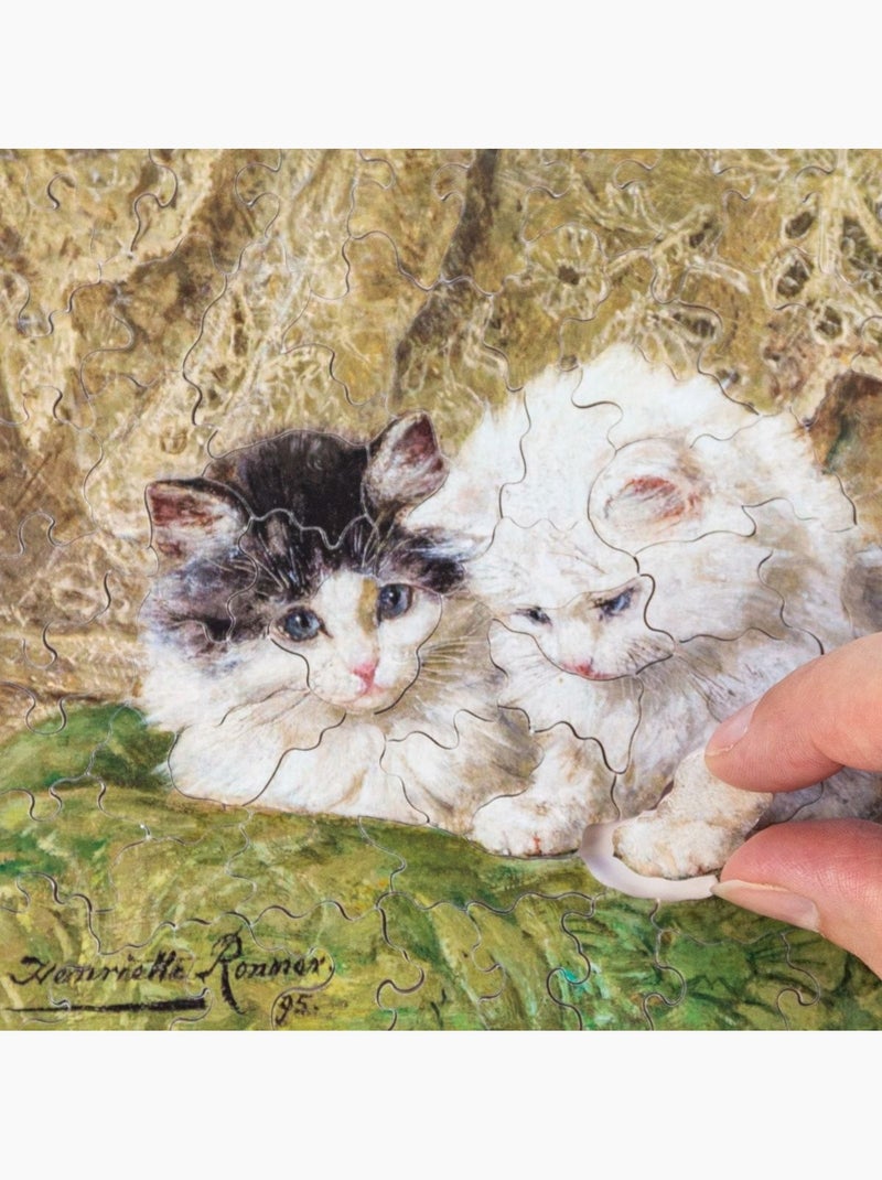 Puzzle Deux chatons de Ronner-Knip N/A - Kiabi