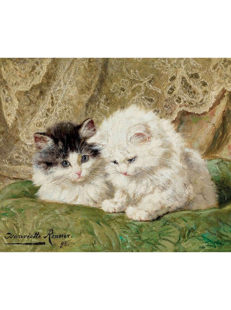 Puzzle Deux chatons de Ronner-Knip N/A - Kiabi