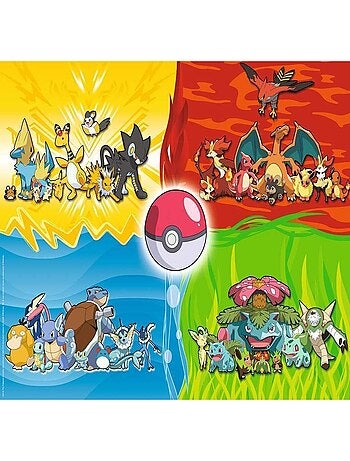 Puzzle Différents types de Pokémon 150 pcs XXL