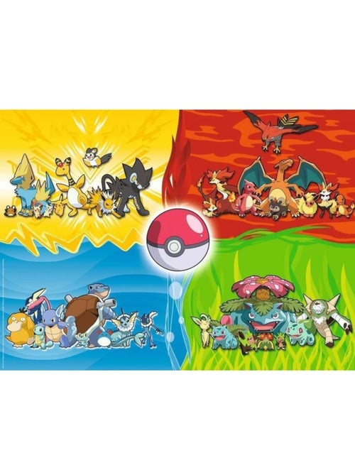 Puzzle Différents types de Pokémon 150 pcs XXL - Kiabi Puzzle Différents types de Pokémon 150 pcs XXL - Kiabi