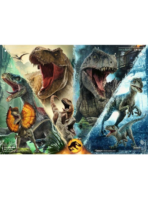 Puzzle Dino Jurassic World 3 100 pcs XXL - Kiabi
