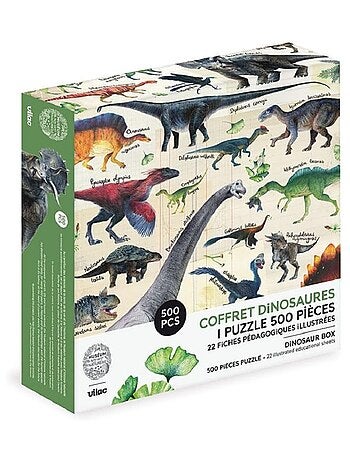 Puzzle dinosaures 500 pièces