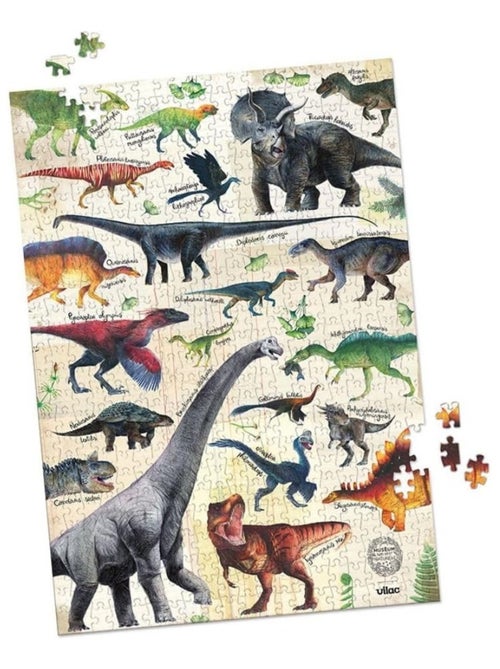 Puzzle dinosaures 500 pièces - Kiabi