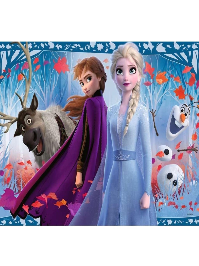Puzzle Disney La Reine des Neiges 2x12 pcs N/A - Kiabi