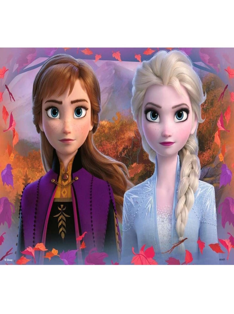 Puzzle Disney La Reine des Neiges 2x12 pcs N/A - Kiabi
