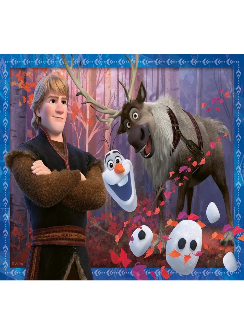 Puzzle Disney La Reine des Neiges 2x24 pcs N/A - Kiabi