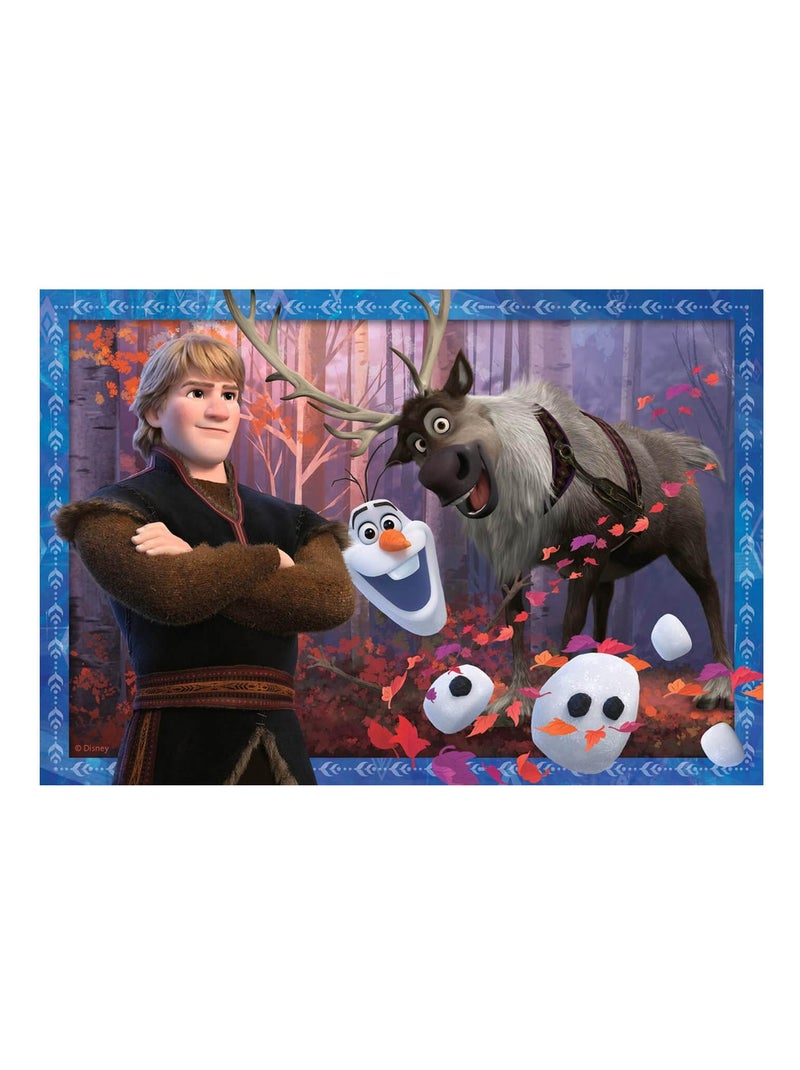 Puzzle Disney La Reine des Neiges 2x24 pcs N/A - Kiabi