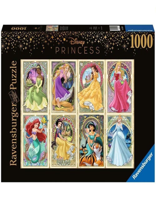 Puzzle Disney Princesses Art 1000 Pcs - Kiabi