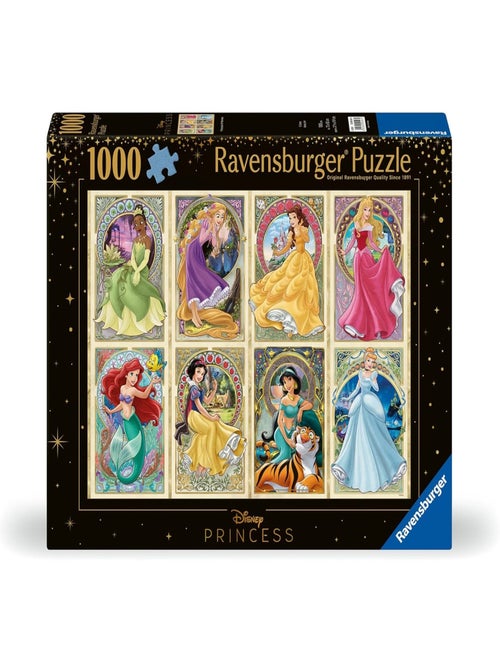 Puzzle Disney Princesses Art 1000 pièces - Kiabi