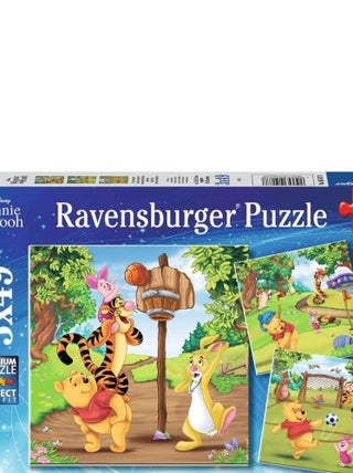 Puzzle Disney Winnie l'Ourson 3x49 pcs