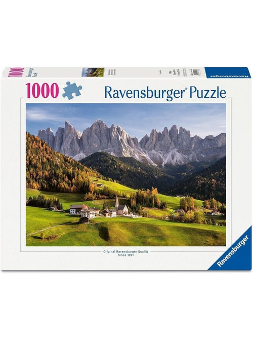 Puzzle dolomites en automne 1000 pcs - Kiabi
