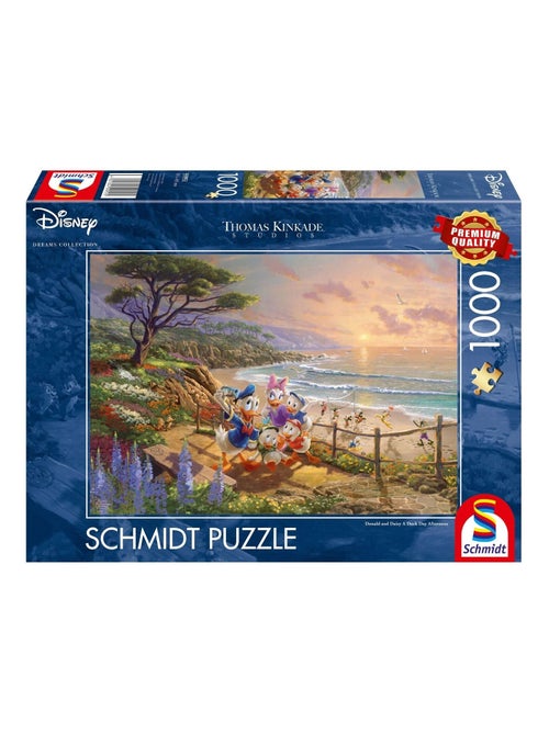 Puzzle Donald et Daisy 1000 pcs - Kiabi