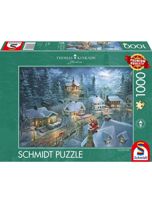 Puzzle douce nuit de noël 1000 pcs - Kiabi