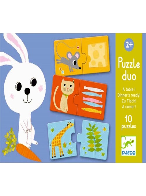 Puzzle duo - À table - Kiabi