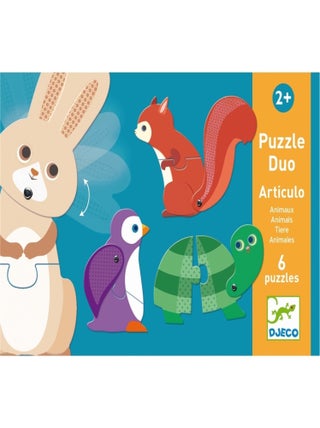 Puzzle Duo Articulo Animaux