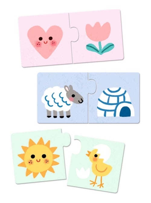 Puzzle duo Couleurs - Kiabi