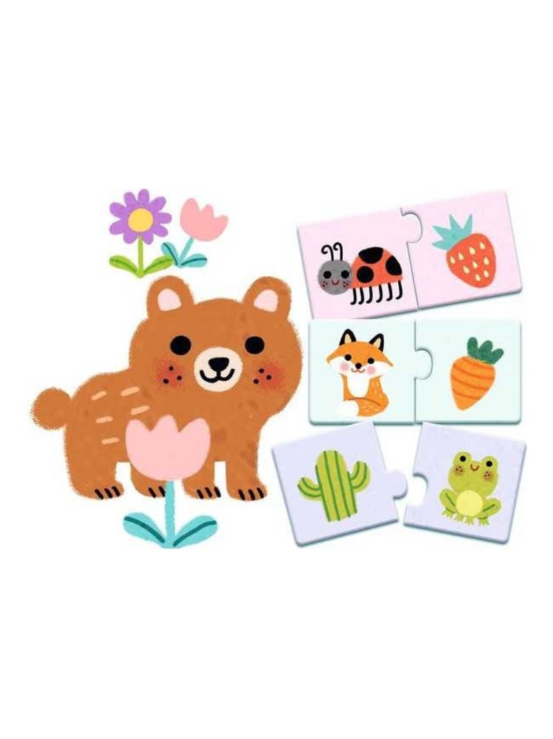 Puzzle duo Couleurs N/A - Kiabi