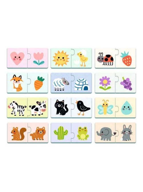 Puzzle duo Couleurs - Kiabi
