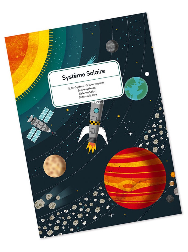 Puzzle éducatif Système Solaire 100 pcs N/A - Kiabi