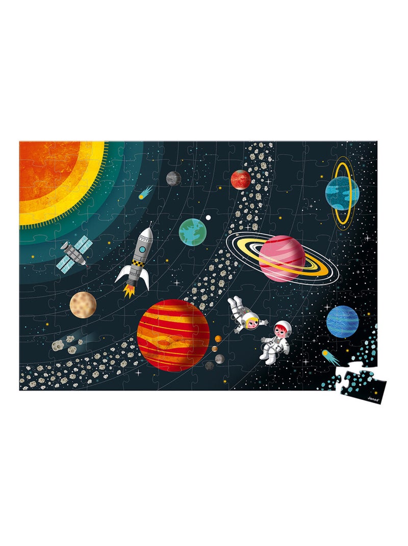 Puzzle éducatif Système Solaire 100 pcs N/A - Kiabi