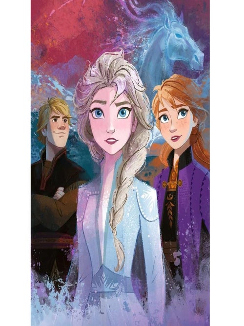 Puzzle Elsa, Anna et Kristoff 300 pcs XXL - Kiabi