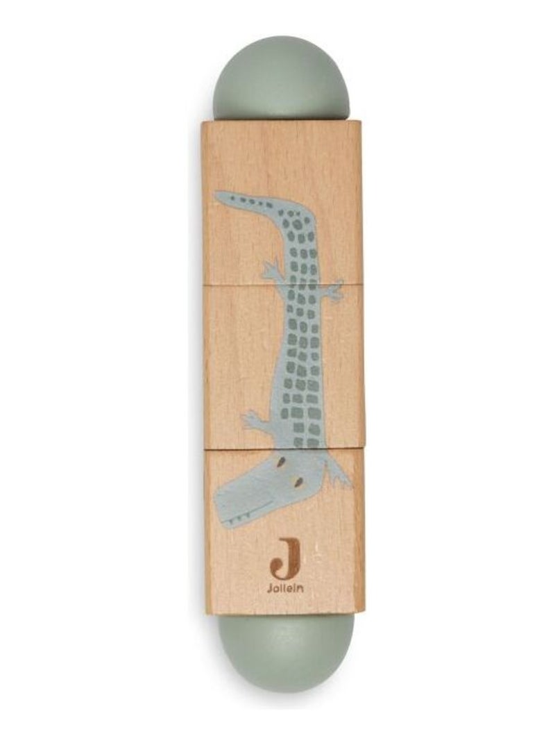 Puzzle en Bois - Jungle Jambo en Bois Marron - Kiabi