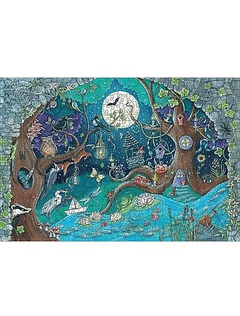 Puzzle en bois - Ravensburger - Foret fantastique - Ravensburger