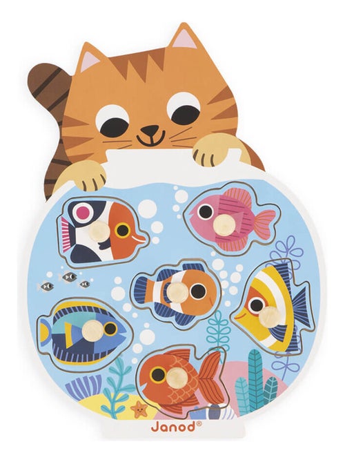 Puzzle en bois Aquarium - Kiabi