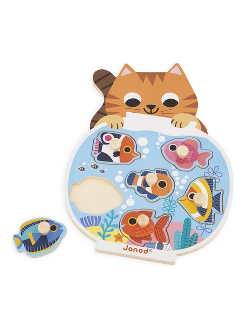 Puzzle en bois Aquarium - Kiabi