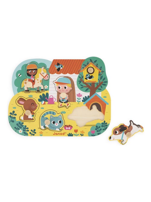 Puzzle en bois Campagne - Kiabi