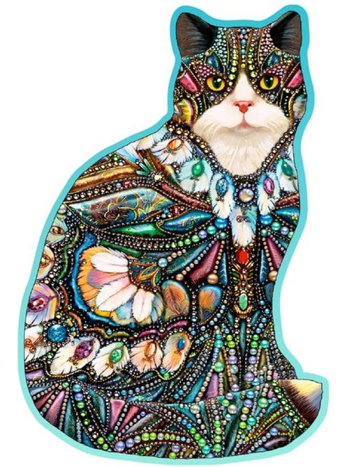 Puzzle en bois chat aux bijoux 250 pcs - Kiabi