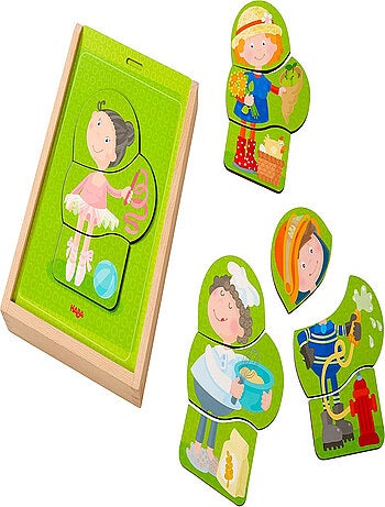 Puzzle En Bois Des Métiers - Haba