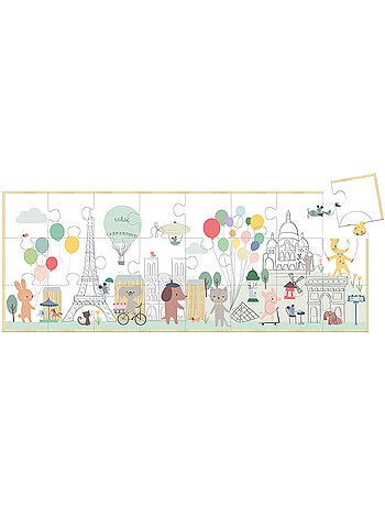 Puzzle en bois Escapade à Paris 24 pcs