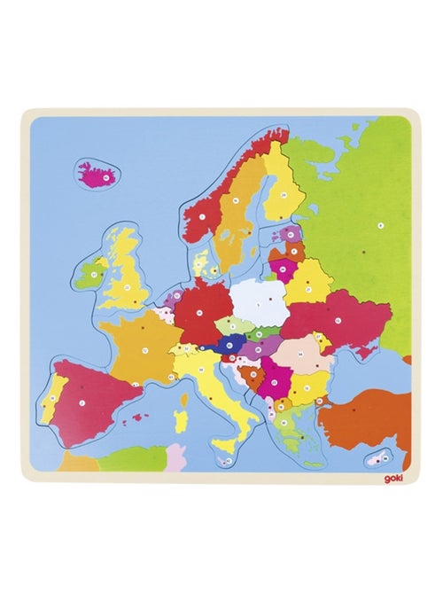 Puzzle en bois Europe - Kiabi
