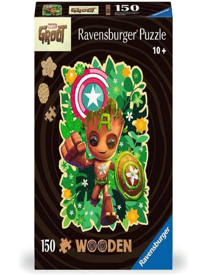 Puzzle en bois Groot 150 pcs N/A - Kiabi