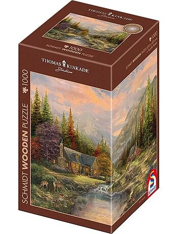 Puzzle en bois le ruisseau de montagne 1000 pcs